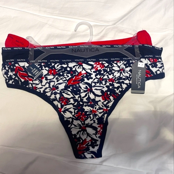 NWT Nautica Cotton Thongs - Picture 1 of 6